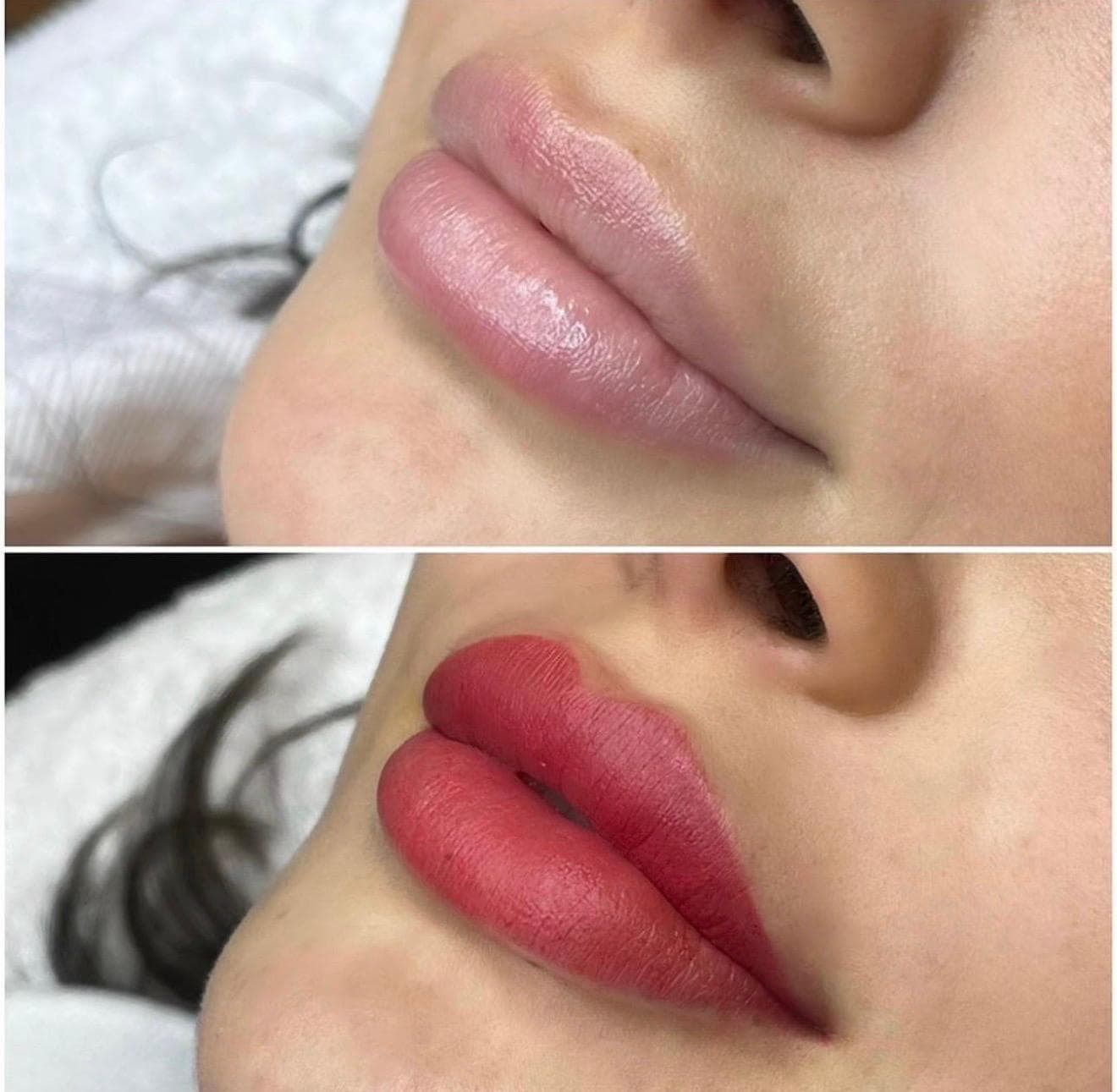 Ayna Vezirova Beauty Studio kalıcı makyaj uygulaması